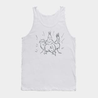 The Bad Birds (Gray) Tank Top